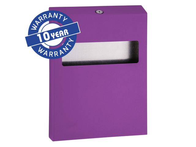 MERIDA STELLA VIOLET LINE toilet seat cover dispenser, violet
